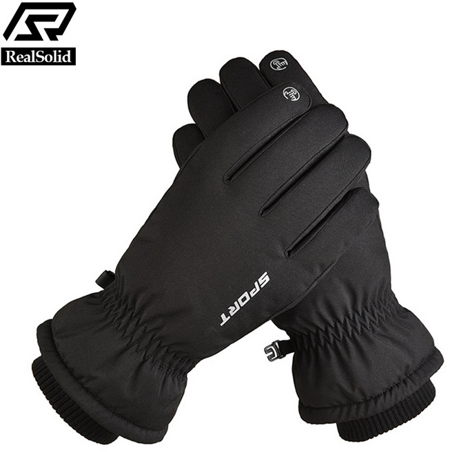 리얼솔리드 겨울장갑 스키장갑 보드장갑 방한장갑 13종 택일, 01. 스포츠 블랙 Free
