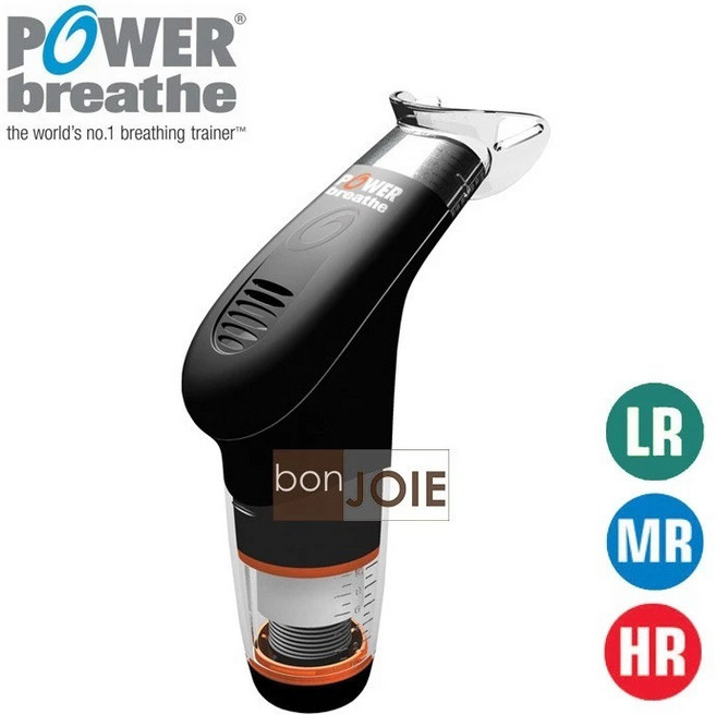 POWERbreathe IronMan Plus 呼吸訓練器, 1個, 藍色