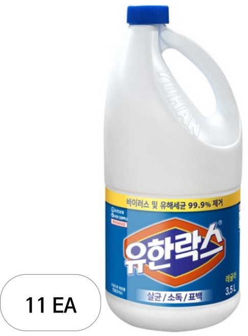 유한락스 레귤러, 3.5L, 11개