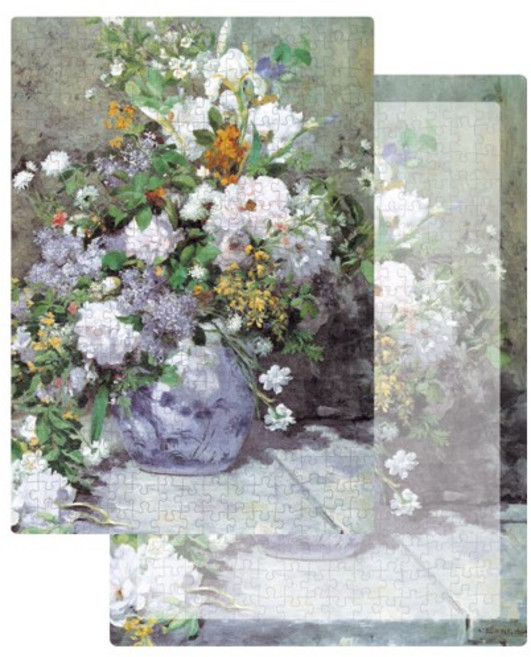 판퍼즐 300조각 명화판퍼즐 어른신퍼즐 효도퍼즐 대형판퍼즐 화투퍼즐 어른판퍼즐, B02 봄의향기, 1개, 300피스