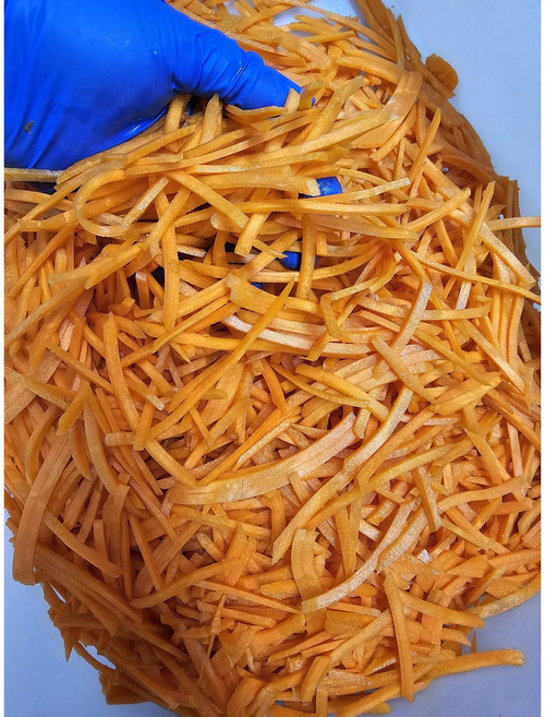 청청강원 햇 당근 손질 당근채 채썰기, 500g, 2개, 500g