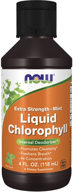 나우푸드 엑스트라 스트렝스 리퀴드 클로로필 민트 향, 1개, 118ml - 쿠팡