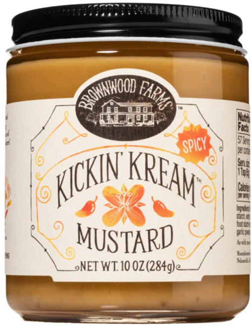 브라운우드 284gx2개키킨 크림 머스타드, 2개, 284g