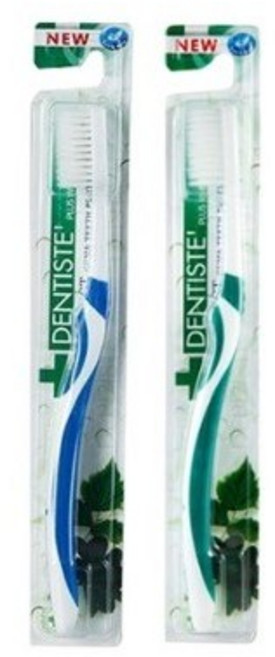덴티스테 이중 미세모 칫솔, 1개입, 22개