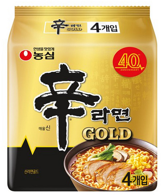 신라면 골드 125g, 8개