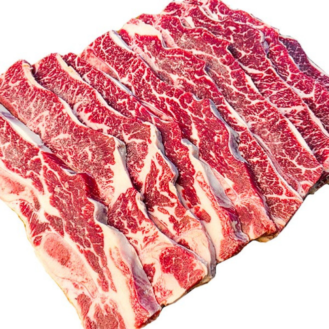 미트애/미트kg 명절 LA갈비 프리미엄 꽃갈비선물 셋트 미국산 구이용 2KG / 4KG 선물포장 포함, 1개