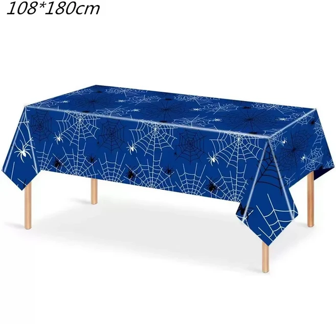 쿠쿠스토어 스파이더맨 테마 테이블보 어벤져스 히어로 생일 파티 장식 플라스틱 커버 게임 데이 완벽, 04 style 5