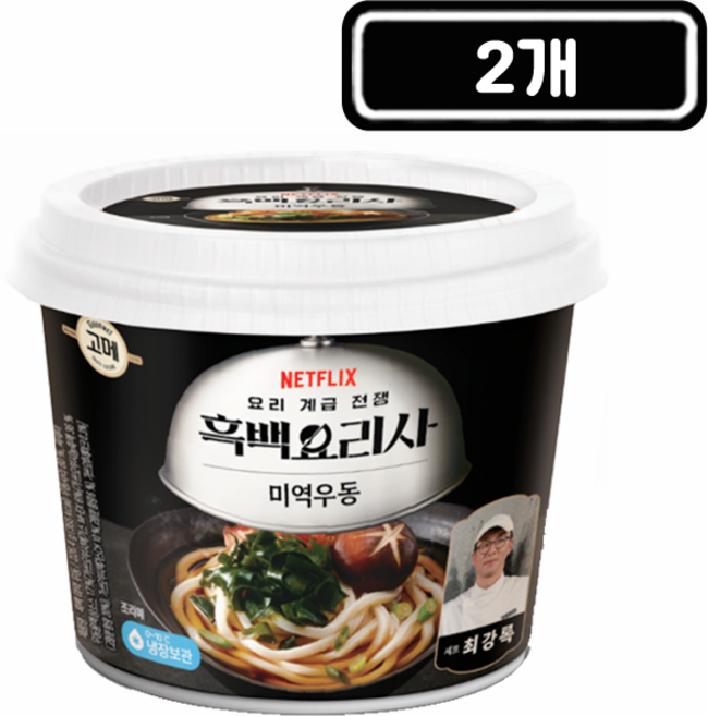 흑백요리사 최강록의 미역우동, 2개, 226.4g