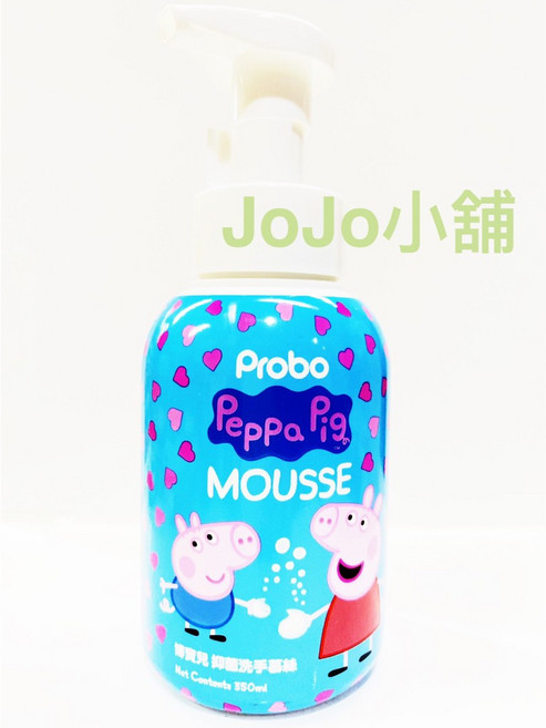 博寶兒 佩佩豬 洗手乳慕斯 350ml, 1個