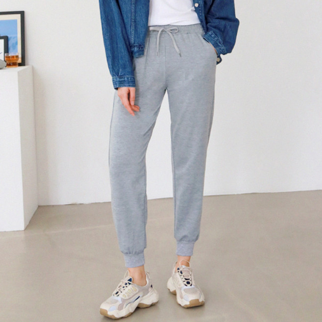 자꾸자꾸 트레이닝 밴딩팬츠 조거팬츠 / 꾸안꾸 편안한 트레이닝 바지 3color