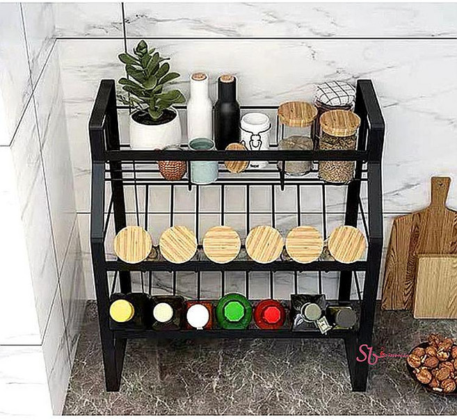 주방선반 양념 싱크대 정리대 컵선반 3단 공간활용 코너 소스통 와인 진열대 다용도qgb823, SBD_D, 1개