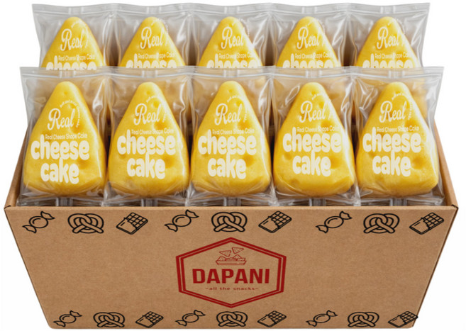 다파니 리얼 치즈케이크 개별포장 빵, 1개, 650g