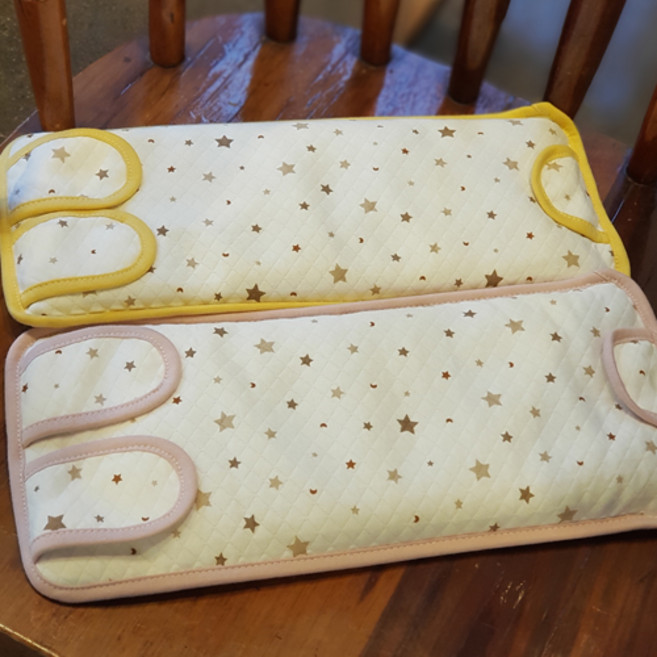 좁쌀베개 세탁가능한 숯 베개 태열 모로반사 방지 아기베개, 블루, 1개