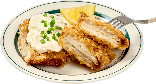 건챙남 동태살로 만들어 부드럽고 촉촉한 생선까스 7조각 1팩(총무게850g) 해물튀김류