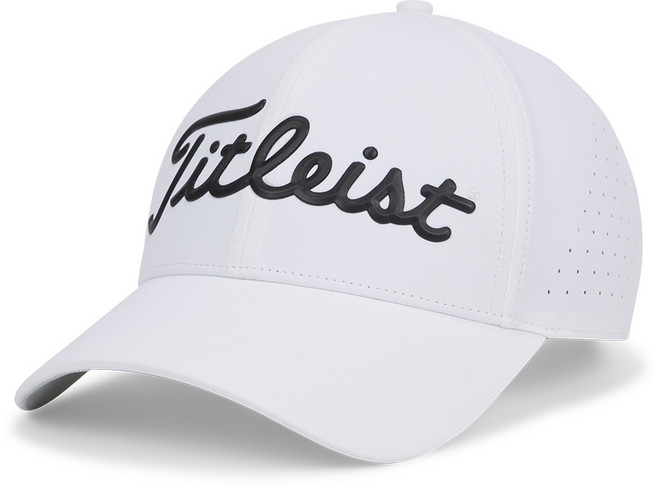 [아쿠쉬네트코리아] 타이틀리스트 2025 우먼스 퍼포먼스 모자 TH24AWPCA, 1개, 화이트+블랙