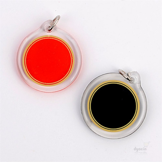 디에인샵 양면 신발장 키홀더 열쇠보관함, 빨강, 1개