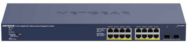 넷기어 GS716TPP 기가 16포트+2SFP 관리형 PoE 스위칭허브 300W, 1개