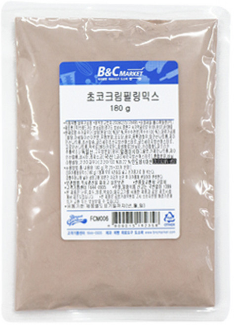 브레드가든 마카롱필링믹스 초코크림 180g, 1개