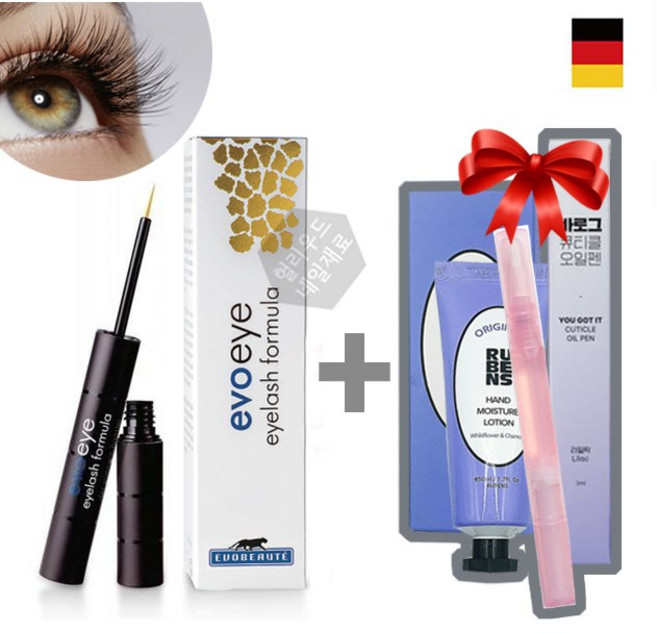 에보아이 아이래쉬 포뮬러+루벤스 핸드크림+오일펜 (당일발송), 1개