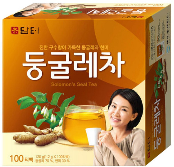 담터 둥굴레차 100T (침출차 티백), 1.2g, 100개입, 1개