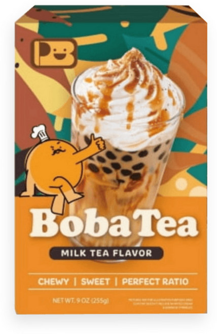 Bob BobaTea 珍珠奶茶 Q彈有嚼勁 在家輕鬆享受道地台灣風味, 250g, 1個, 1個裝