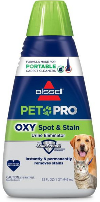휴대용 카펫 클리너용 비셀 PET PRO OXY 스팟 앤 스테인 포뮬러 32온스 2034온스, Oxy Spot & Stain