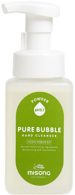 약산성 버블 핸드워시 베이비파우더향 퓨어 버블 핸드 클렌저 베이비파우더향 300ml, 1개, 300g