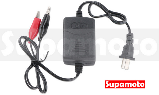 Supamoto 12V 電瓶充電器 自動過充保護, 1個, 小夾(鱷魚夾)