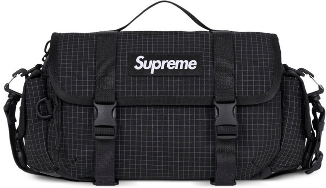 슈프림 미니 그리드 더플 백