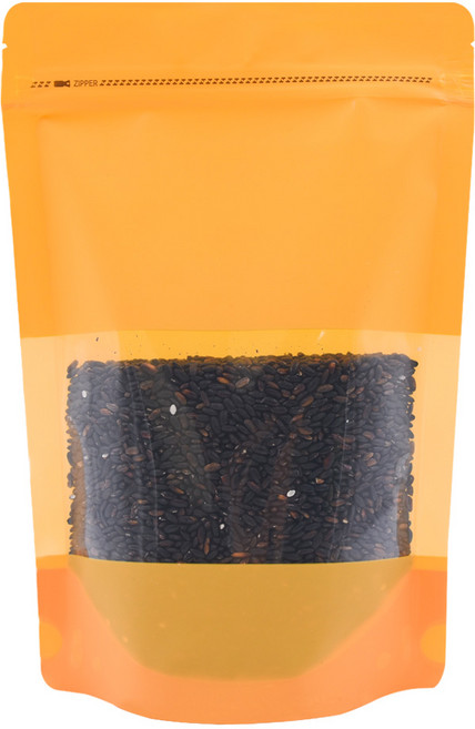 일자창(오렌지) 지퍼스탠드 100매