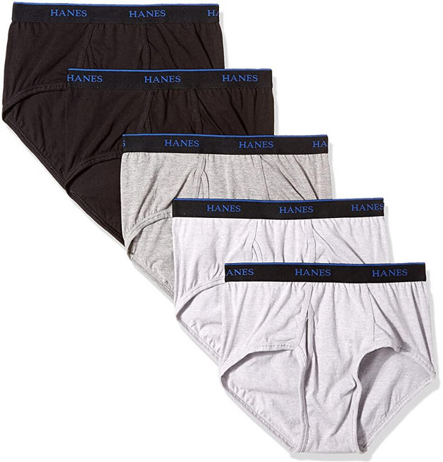 Hanes Ultimate FreshIQ 남성용 ComfortBlend 브리프 5팩 Freshiq 컴포트블렌드 브리프 5팩 모음 191087