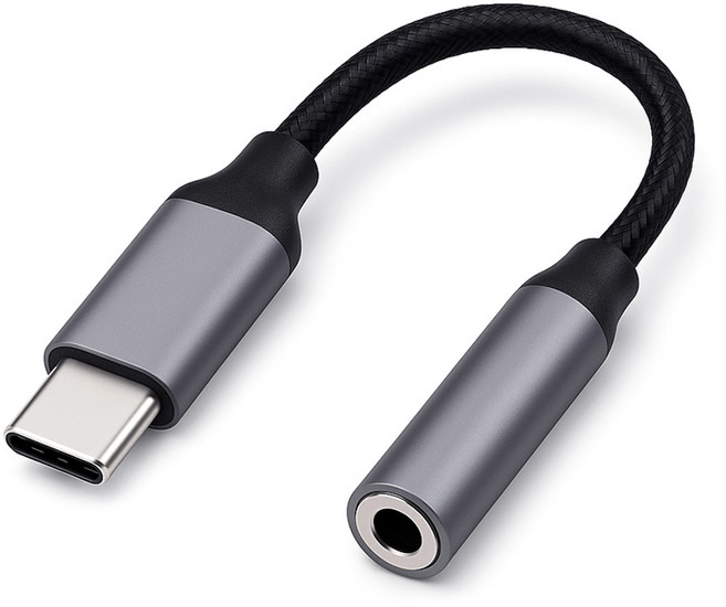 MAINE USB C타입 3.5mm 4극 이어폰 변환 젠더