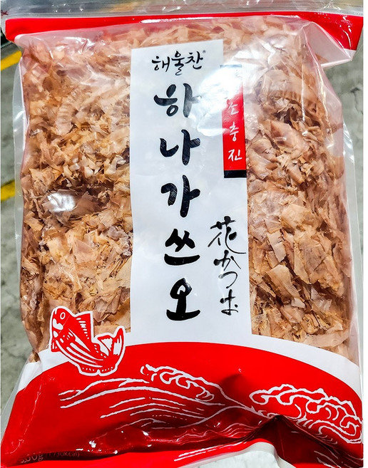 가쓰오부시(하나 500g) X4 업소용 가다랑어포 고명 육수, 4개