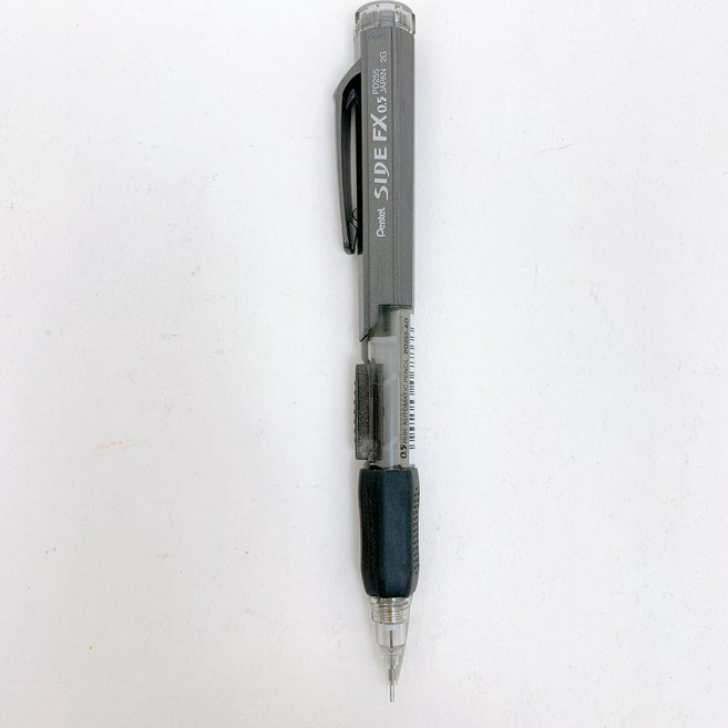 Pentel 飛龍 PD255 側壓自動鉛筆 0.5mm, 1個, 黑桿