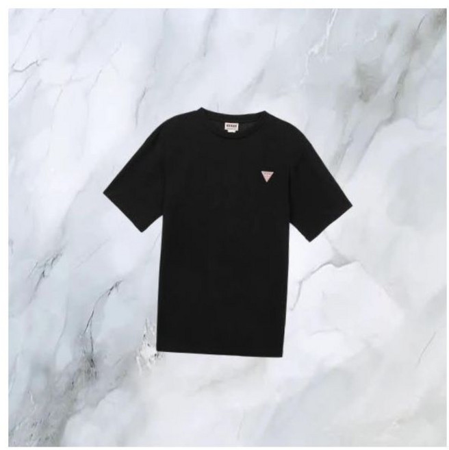 게스 GO 무테삼각 백로고 반팔티 MN2K1337 438300