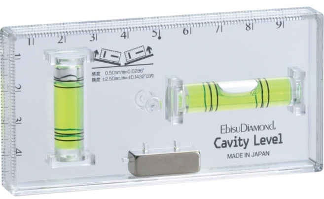 에비수 자석수평 미니수평 자석수평계 수평자 에비스 캐비티레벨 자석식, 핸디자석 100mm 노랑, 1개