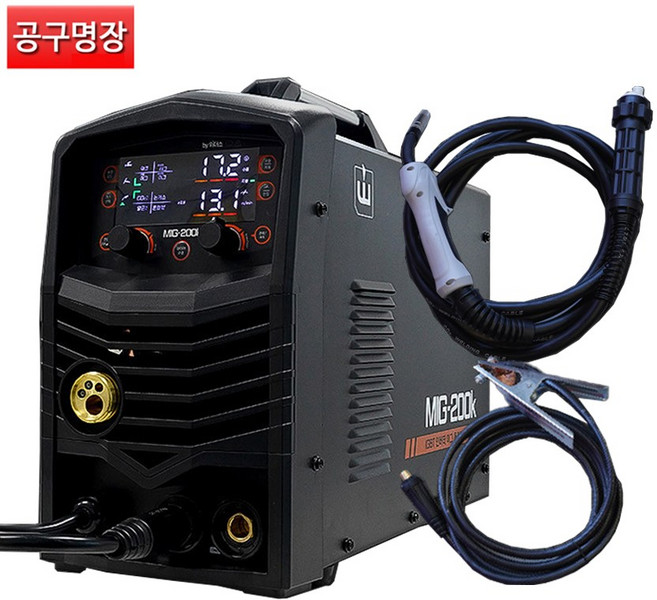 제이식 MIG-200K 논가스 용접기 위더스 스텐 알루미늄 / 공구명장, 1개