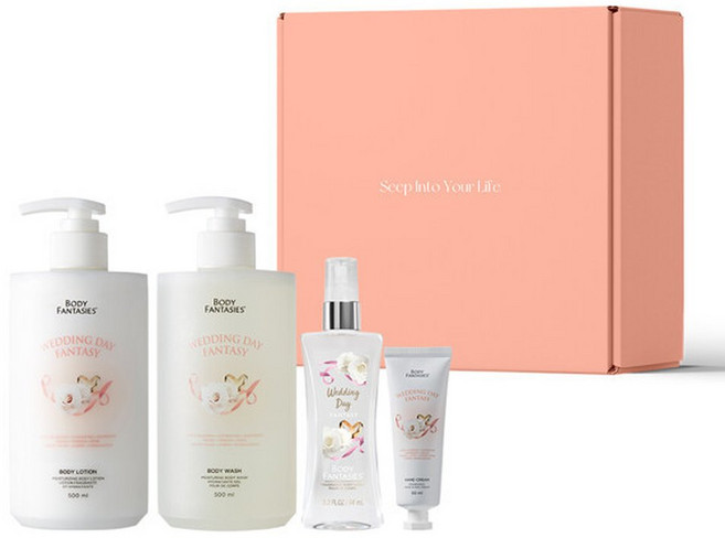 (현대Hmall)바디판타지 기프트 세트 94ml (웨딩데이), 1개
