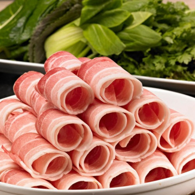 [국내최저 폭탄가]국내산 한돈 냉동 대패삼겹살 500g/ 냉삼 캠핑요리 삼겹살 해와바다, 5개, 500g