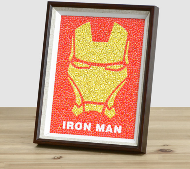 큐빅 보석십자수 액자 주문 제작 맞춤 BS35, BS35/35x35cm, 1개