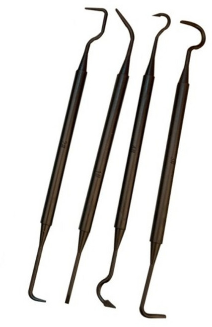 총기손질도구 꼬질대 7 개대 3 개 스틸 와이어 브러시 + 4 개 나일론 세트 범용 총 사냥 청소 키트 전술 소총 권총 총 청소 도구, B, 1개