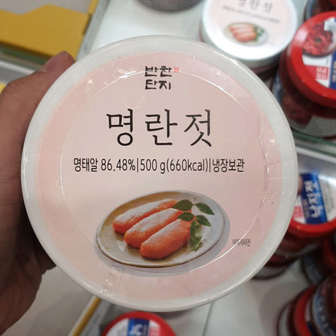 반찬단지 명란젓, 1개, 500g
