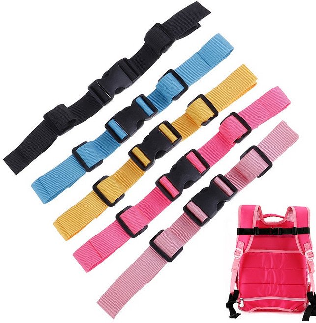 사각 가방 보조 버클 6color 아동 남아 여아 어린이 유치원 어린이집 백팩 어깨끈 흘러내림방지 고정 가슴끈 벨트 스트랩 클립 체스트스트랩 가방벨트