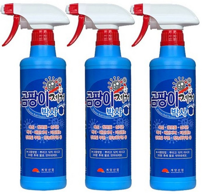계양산업 곰팡이 제거 박사, 3개, 500ml