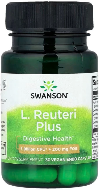 스완슨 프로바이오틱스 루테리 유산균 30정 3개 락토바실러스 프락토올리고당 Reuteri - 쿠팡