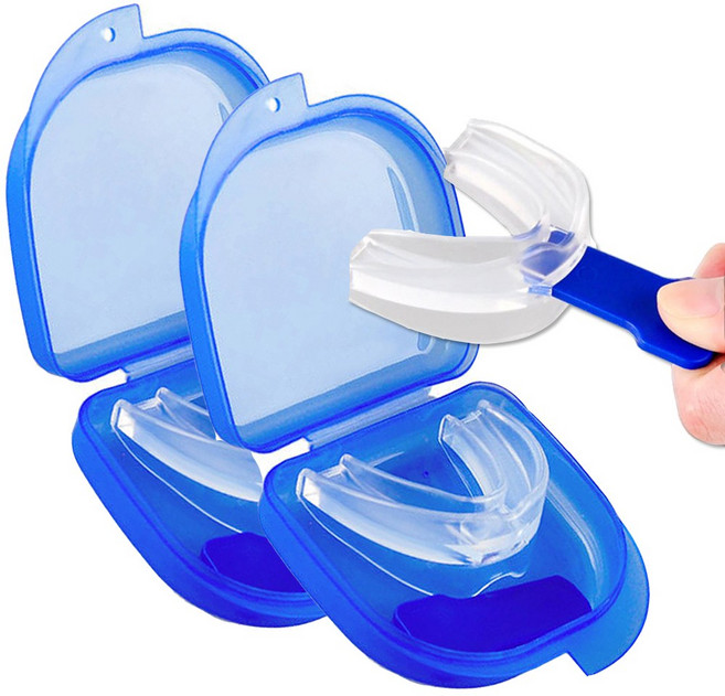 1+1 실리콘 형상기억 수면용 마우스피스 치아보호