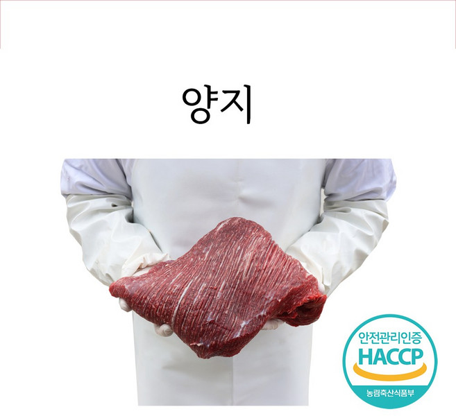 한우 양지 1kg 로스트용 구이 탕/국 캠핑요리추천, 1등급이상 한우양지1kg 세절, 1개
