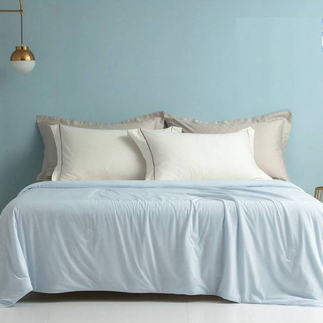 봄 여름 이불 시원한 촉감 쿨실크 싱글 퀸 차렵이불