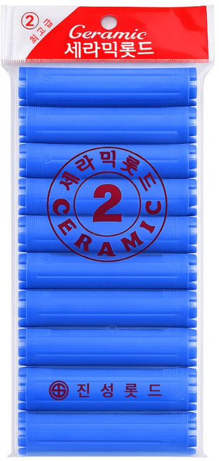 오라이브 진성 셀프파마 세라믹 헤어 롯드 2호, 1개, 파랑