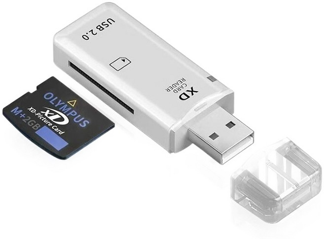 XD카드 SD 카메라 메모리 128MB CL, USB 인터페이스 XD카드 micro, 1개, 1TB
